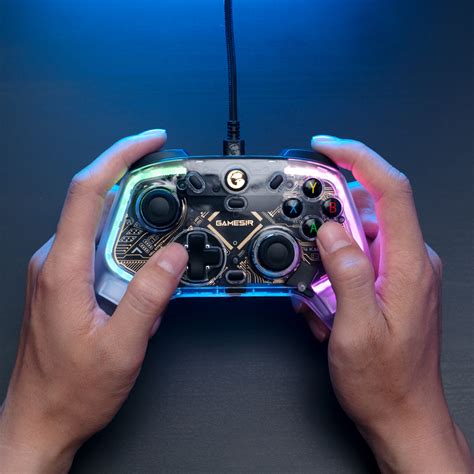 Gamesir T Kaleid Transparent Pc Controller Wired Gaming Controller