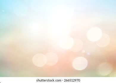 Rainbow Bokeh Light Pastel Color Stock Photo Edit Now