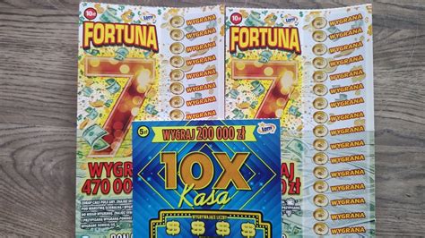 Zdrapki Lotto Premiera Fortuna Mam Kasa X Jest Dobrze