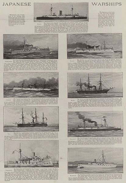 Japanese Warships Litho Our Beautiful Wall Art And Photo Gifts