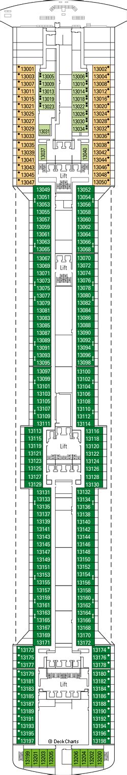 MSC Splendida Deck Plans: Ship Layout, Staterooms & Map - Cruise Critic