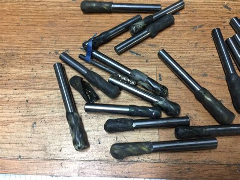 Lot Of Assorted Carbide Endmills Ebay