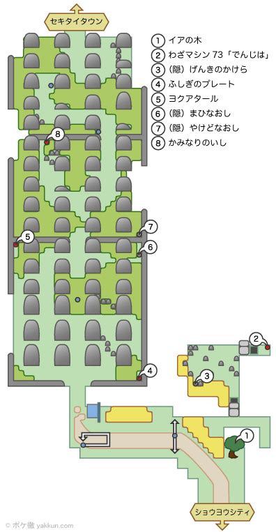 『10番道路』マップと出現ポケモン｜xy攻略｜ポケモン徹底攻略