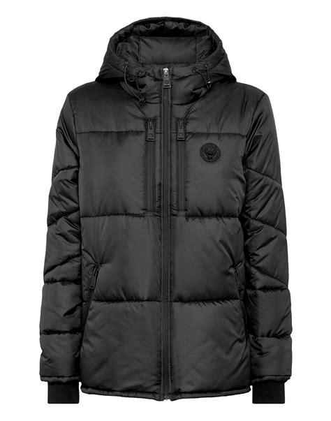 Nylon Puffer Jacket Philipp Plein Sport