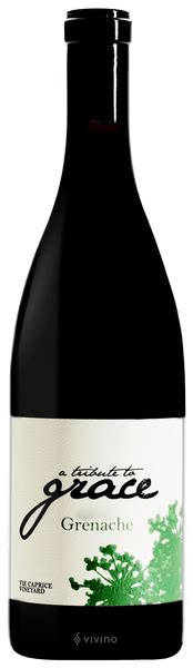 A Tribute to Grace Vie Caprice Vineyard Grenache Vivino 日本