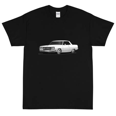 1965 Ermine White Chevy Chevelle Printed T Shirt Shirt Etsy