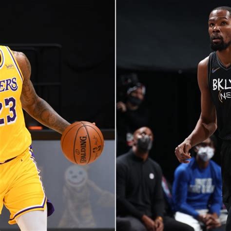 Nba Revela Los Titulares Para El Juego De Estrellas Durant Y Lebron