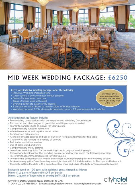 Wedding In Derry | Wedding Venues At City Hotel Derry