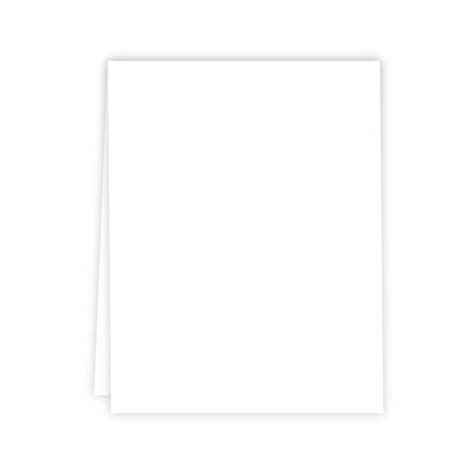 Neenah A2 Vertical Solar White Cards 25 Pack