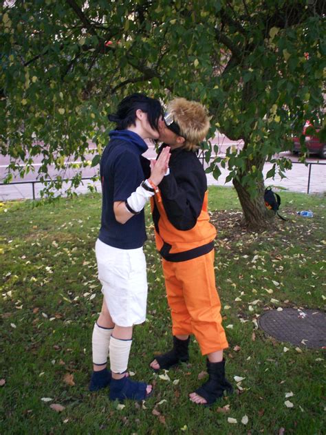 Sasuke and Naruto - kiss by MC-06 on DeviantArt