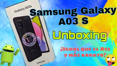 Samsung A03s Unboxing Español Mejor Y Más Barato Samsunga03s Youtube