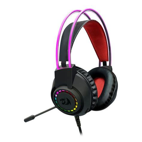 Headset Gamer Redragon Scream Rgb Drivers Mm Preto H Rgb Pichau