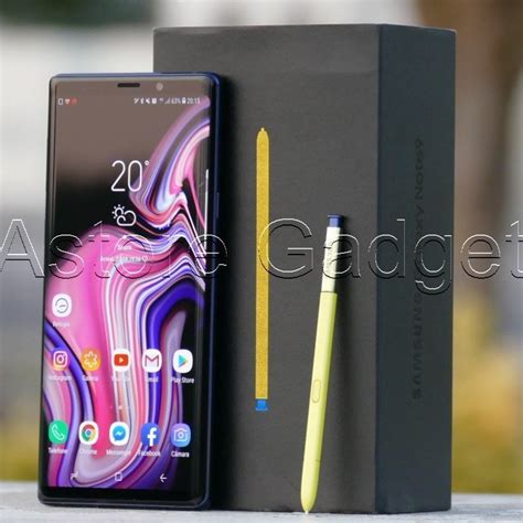 Jual Samsung Galaxy Note 9 Duos 512gb Original Fullset Mulus Bening