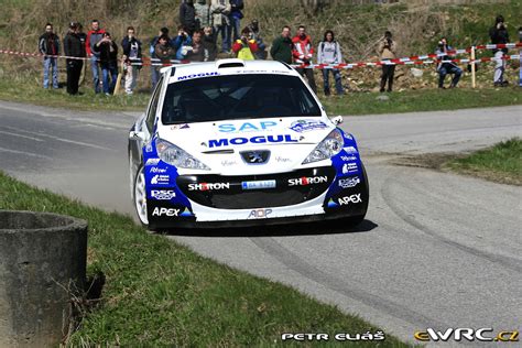 Kresta Roman Gross Petr Peugeot 207 S2000 Mogul Rallye Šumava