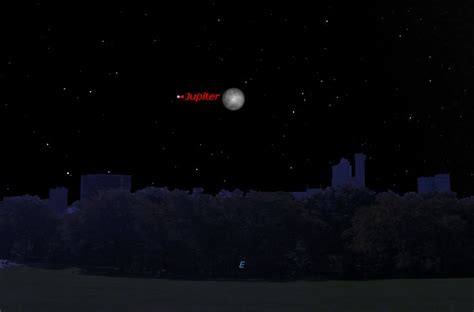 Jupiter and the Moon Shine Together Tonight: How to See It | Space