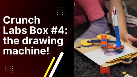 Crunch Labs Box Unboxing And Building The Drawing Machine The