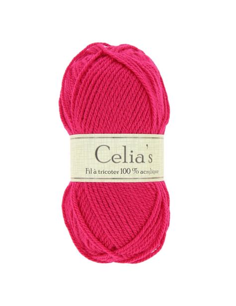 Lot De Pelotes De Fil Tricoter Celia S Rose Toto Fr