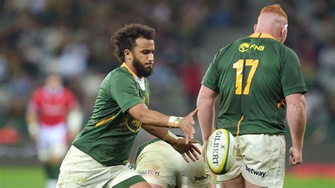 Jaden Hendrikse Among Five Springbok Winners In Rugby Championship