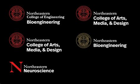 Brand New: New Logo and Identity for Northeastern University by Upstatement