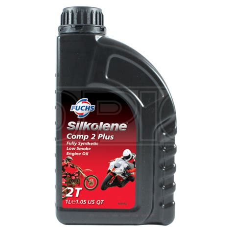 Fuchs Silkolene Comp Plus Oil For T Litre Low Smoke Fuel Additive