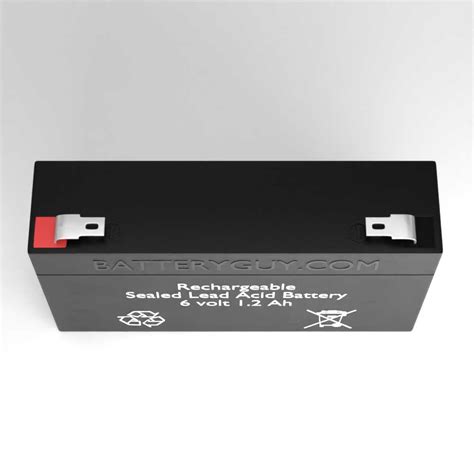 6v 1 2ah Rechargeable Sealed Lead Acid Rechargeable Sla Battery Bg 612 7 85