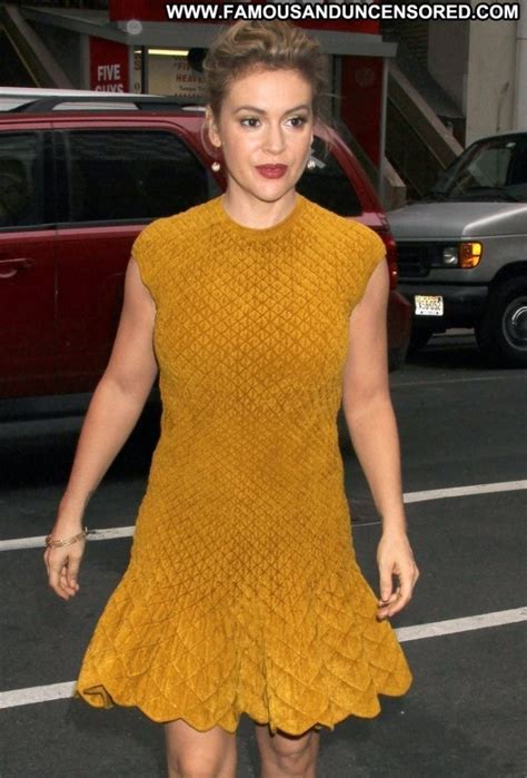 Alyssa Milano New York New York Celebrity High Resolution Posing Hot Famous And Uncensored