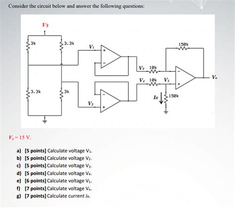 Solved 00 - Consider the circuit below and answer the | Chegg.com 