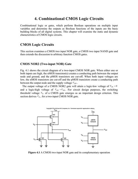 cmos logic gates circuit diagram - Wiring Diagram and Schematics