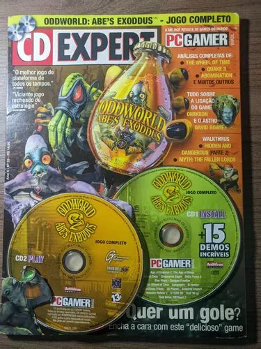 Revista Cd Expert Pc Gamer Numero 33 Oddworld Mercadolivre