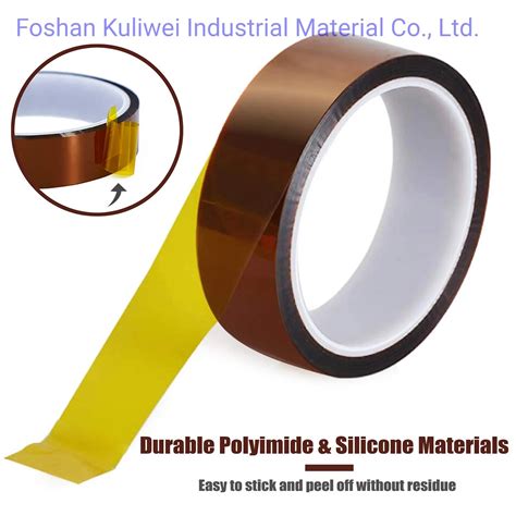 High Temperature Resistance Amber Color Polymide Pi Gold Finger