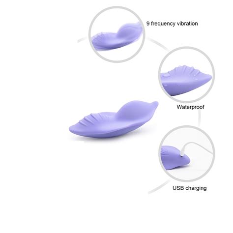 Vibrant Wearable Panty Vibrators For Woman 9 Vibration Patterns With Remote Control Panty Usb