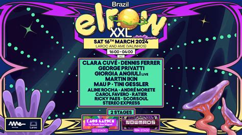 Elrow Xxl Divulga Line Up Completo De Sua Edi O No Laroc Club Play Bpm