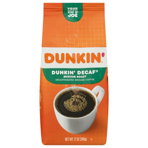 Dunkin Donuts Coffee Ground Decaf Original Products Lowes Foods To Go Local And Fresh