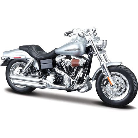 Maisto Harley Davidson 2009 Fxdfse Cvo Fat Bob 1 18 Model Motorsiklet