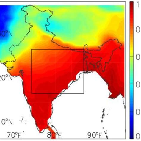 Climatological Mean Of A Aerosol Optical Depth B Cloud Fraction