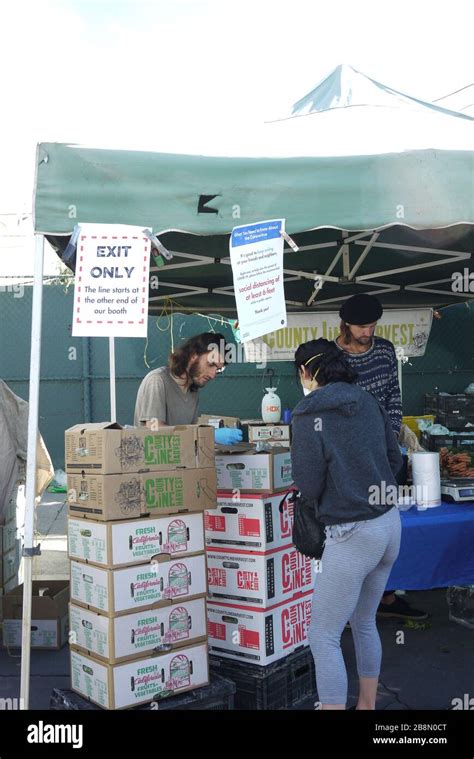 Farmer's Market, Mar Vista, CA Stock Photo - Alamy