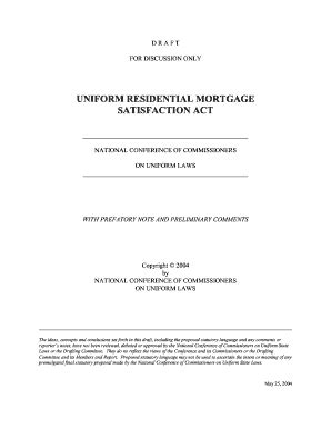 Fillable Online Uniformlaws SATISFACTION ACT Uniformlaws Fax Email