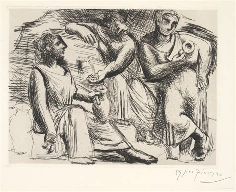 Pablo Picasso Three Women At The Spring