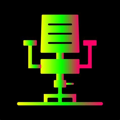 Desk Chair Vector Icon 20576480 Vector Art at Vecteezy