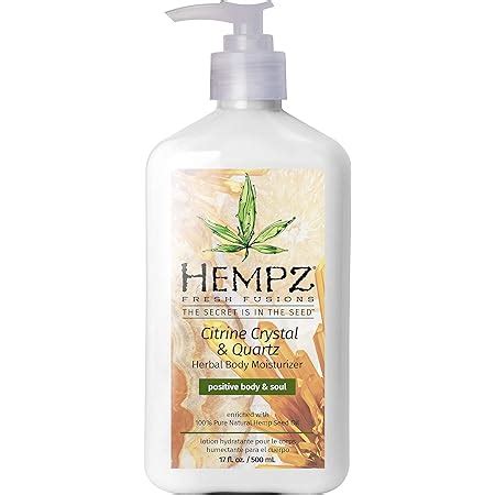 Amazon Hempz Fresh Fusions Citrine Crystal And Quartz Herbal Face