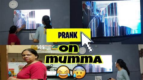 Broken Tv Prank On Indian Mom 😳📺 She Got 😡🤯😵 Prank Yashis Life ️😇