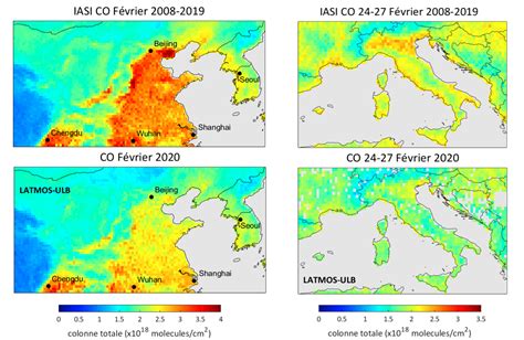 Coronavirus Baisse De La Pollution En Chine Et En Italie Vue Depuis