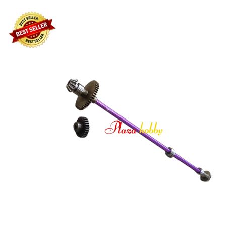 Jual Metal Gear Central Drive Shaft Assembly WLtoys 124018 124019 1839