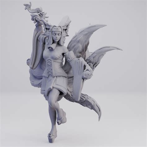 Hot Goblin キツネマジック 妖狐のソーサレス ミニチュア ホットゴブリン