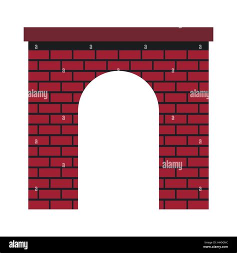 Old Brick Gateway Stock Vector Images Alamy