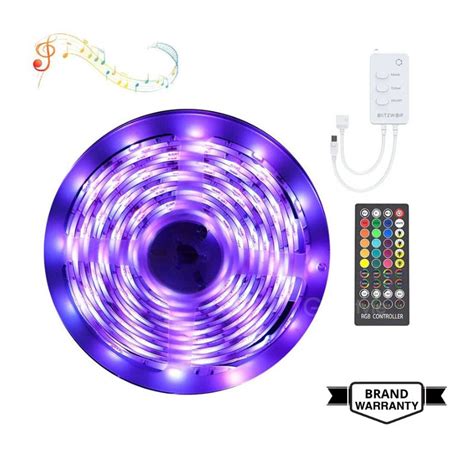 BlitzWolf BW LT34 5M WiFi RGB Music LED Strip Kit GadStyle BD