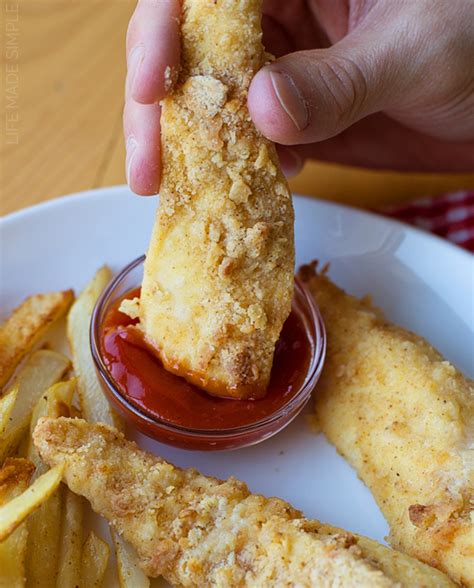 Easy Oven Fried Chicken Strips Life Made Simple