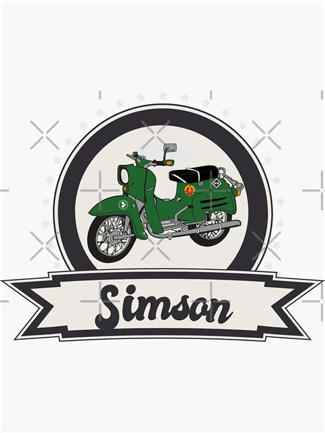 The Legend Lives On Simson Schwalbe Sticker For Sale By