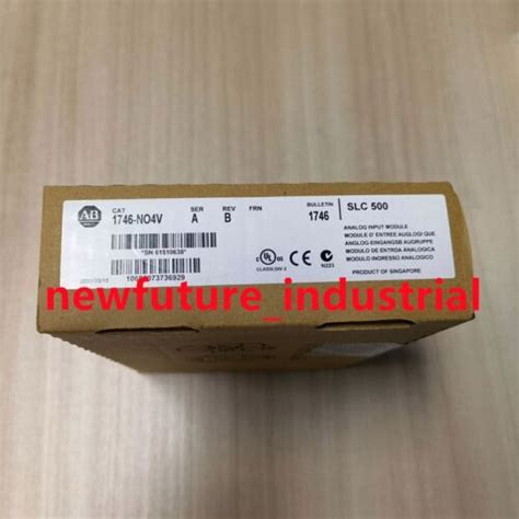 New Factory Sealed Ab No V A Slc Plc Analog Output Module