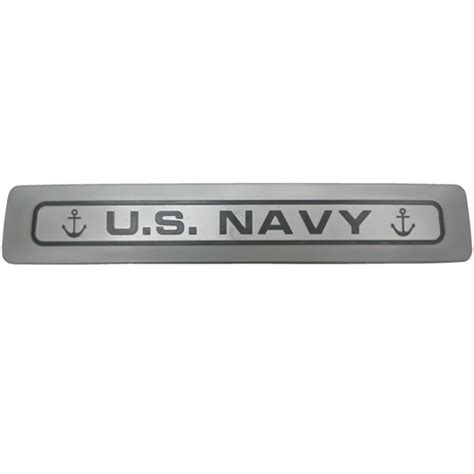 Navy Car Emblem Navy Car Plaque Jma Manufacturing